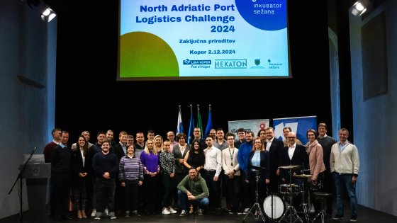 Zaključek prvega natečaja North Adriatic Port Logistics Challenge