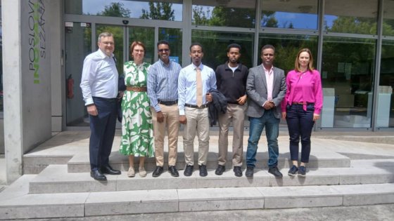 Somalijski inovacijski voditelji na obisku v Inkubatorju Sežana v okviru evropskega programa BIC Africa