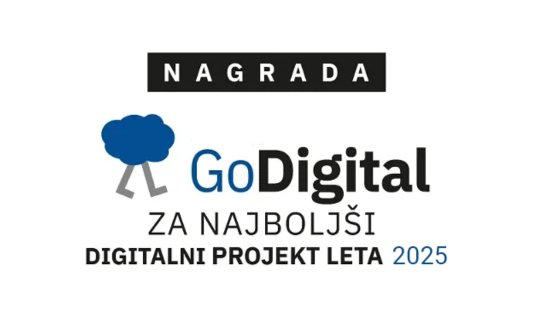 Podelitev nagrade GoDigital za najboljši digitalni projekt leta 2025