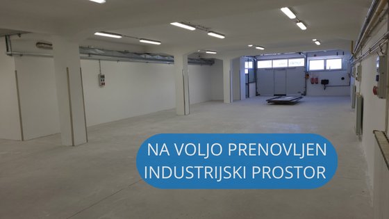 Priložnost za nove podjetnike: na voljo prenovljen industrijski prostor v Sežani