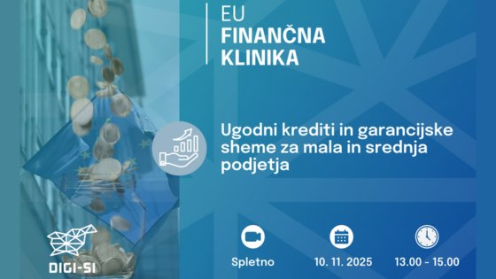 Finančna klinika EU: Ugodni krediti in garancijske sheme za mala in srednja podjetja