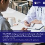 Veriga vrednosti in vrednotenje tehnologij s področja zdravstva