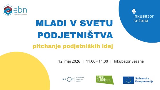Mladi v svetu podjetništva - pitchanje podjetniških idej