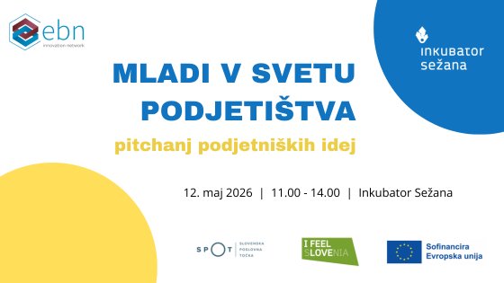 Mladi v svetu podjetništva - pitchanje podjetniških idej