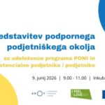 Predstavitev podpornega podjetniškega okolja za udeležence programa PONI in potencialne podjetnike
