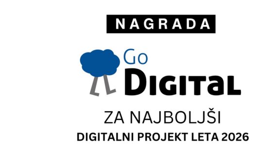 Podelitev nagrade GoDigital za najboljši digitalni projekt leta 2026